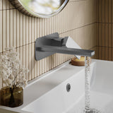Aquarius Bathrooms Wall Mounted Basin Tap Aquarius Tetra Wall Mounted 2 Tap Hole Basin Mixer Tap