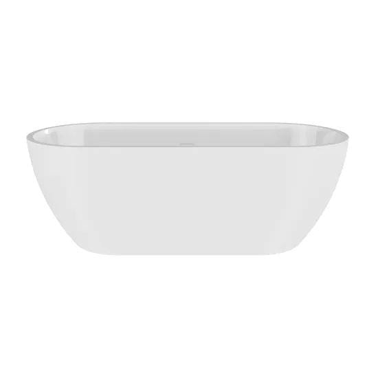 Aquarius Bathrooms Modern Freestanding Bath 1800 x 780mm Aquarius Drift Double Ended Freestanding Bath