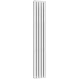 Aquarius Bathrooms Column Radiator 1800 x300mm / White Aquarius Athens Double Vertical Column Radiator