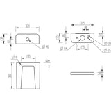 Aquarius Bathrooms Close Coupled Toilet Aquarius Willow Open Back Close Coupled Toilet with Soft Close Seat