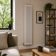 Aquarius Bathrooms Column Radiator 1800mm x 515mm Aquarius Foundry Vertical 3 Column Radiator in White