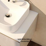 Aquarius KF-Series One Drawer 800mm Vanity Unit with Countertop