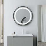 Aquarius Bathrooms Illuminated Mirror Aquarius Cirq 600mm Round Front LED Mirror