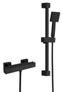Aquarius Bathrooms Bar Valve Kit Aquarius RainLux Easy-Fit Square Bar Shower Valve and Kit Matt Black AQRL18BARMB