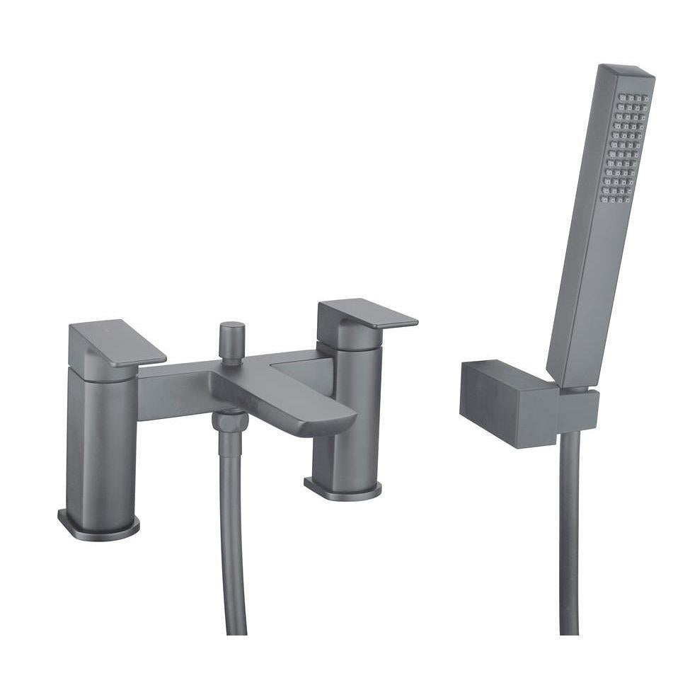 Aquarius Hydro Bath Shower Mixer Tap with Shower Kit