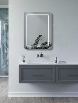 Aquarius Bathrooms Illuminated Mirror Aquarius Muse 500 x 700mm Rectangle Front-Lit LED Mirror AQMU0078