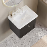 Aquarius Wall Mounted Vanity Unit Aquarius Leighton 500mm Wall Mounted One Drawer Vanity Unit with Basin
