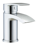 Aquarius Arc Mini Mono Basin Mixer Tap with Waste
