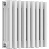 Aquarius Bathrooms Column Radiator 400mm x 425mm Aquarius Foundry Horizontal 4 Column Radiator in White