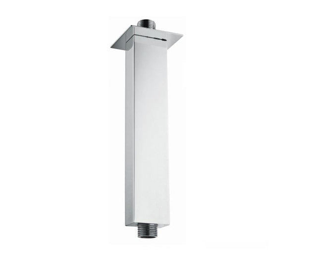 Aquarius Bathrooms Shower Arm Aquarius RainLux 120MM Square Ceiling Shower Arm Chrome AQRL04CR
