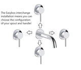 Aquarius RF-Series EZ-BOX Wall Mounted Basin Mixer Tap