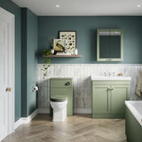 Aquarius Bathrooms Back to Wall Toilet Aquarius Harewood Traditional Back To Wall Toilet with Soft Close Seat