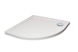 Aquarius Bathrooms Quadrant Shower Tray Aquarius Urbano Quadrant Stone Resin Shower Tray with 2 Upstands