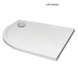 Aquarius Bathrooms Quadrant Shower Tray Aquarius Urbano 45mm Offset Quadrant Stone Resin Anti Slip Shower Tray