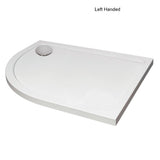 Aquarius Bathrooms Quadrant Shower Tray Aquarius Urbano 45mm Offset Quadrant Stone Resin Anti Slip Shower Tray