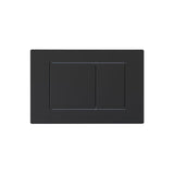 Aquarius Raleigh Square Button Flush Button in Black