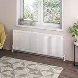 Aquarius Type 21 Compact Panel Radiator In Gloss White