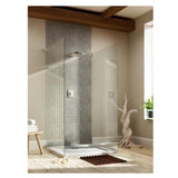 Aquarius Vital Rectangular Shower Tray Stone Resin