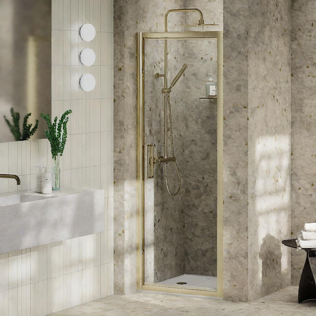 Aquarius Pluvia 8mm Pivot Shower Door