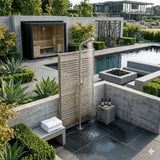 Aquarius Bathrooms Exposed Shower Set Aquarius 316 Stainless Steel Ixora Outdoor Shower with Handset