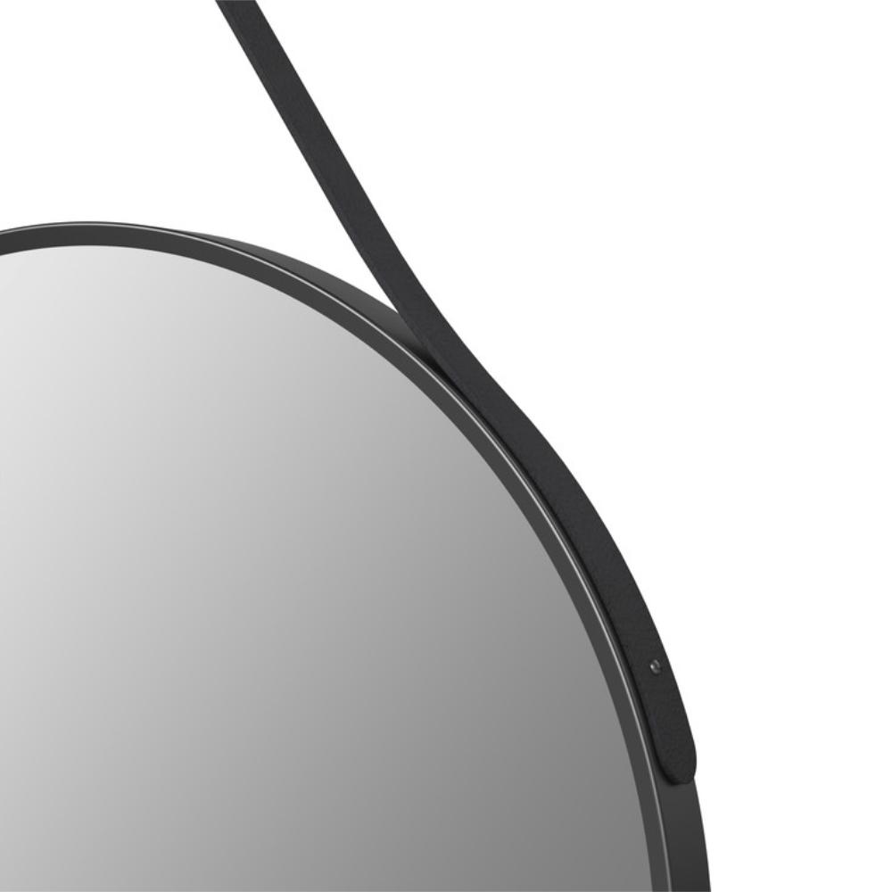 Aquarius Bathrooms Standard Mirror Aquarius Orbit Hanging Mirror with Black Strap