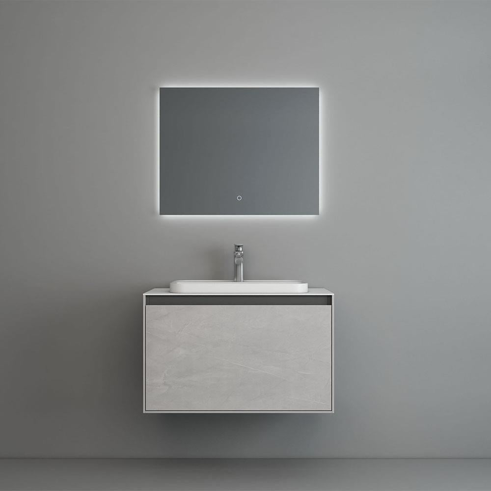 Aquarius KF-Series One Drawer 800mm Vanity Unit with Countertop