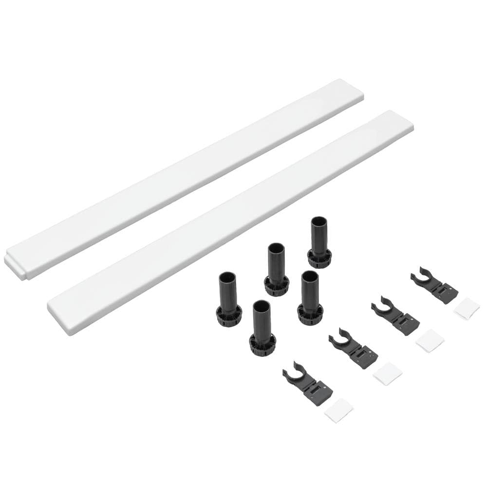 Aquarius Bathrooms Riser Kit Square Trays to 900mm Aquarius Pluvia Riser Kit with Panel Pack and Legs