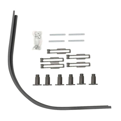 Aquarius Bathrooms Riser Kit Quadrant upto 900mm Aquarius Urbano Riser Leg Kit for 45mm Grey Slate Stone Resin Trays