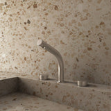 Aquarius Bathrooms 3 Tap Hole Basin Set Aquarius Ixora 3 Hole Basin Mixer Tap in 316 Stainless Steel