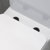Aquarius Bathrooms Back To Wall Toilet Aquarius Urbano Rimless Back to Wall Toilet Pack with Cistern, Flush Plate, Soft Closing Seat and Hinge Covers