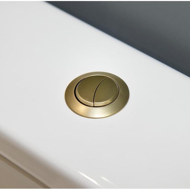 Aquarius Bathrooms Flush Button Aquarius Scott Round Dual Flush Button - Brushed Brass - AQSCO0204