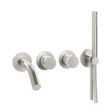 Aquarius Bathrooms Wall Mounted Bath Tap Aquarius Ixora Wall Mounted Bath Shower Mixer Tap in 316 Stainless Steel