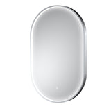 Aquarius Bathrooms Illuminated Mirror Aquarius Lumine Inset Framed LED Touch Sensor Pill Mirror - 800 x 500mm