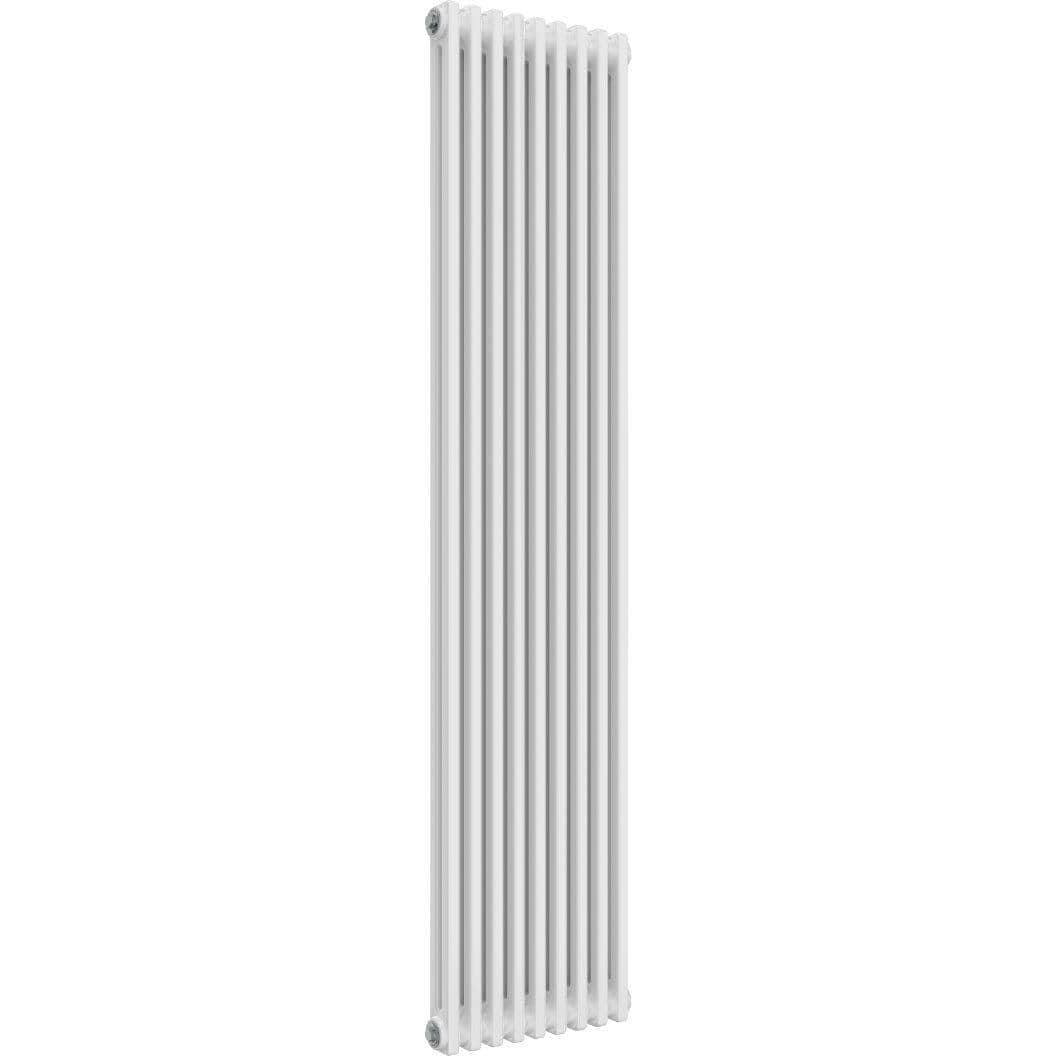 Aquarius Bathrooms Column Radiator Aquarius Foundry Vertical 2 Column Radiator in White
