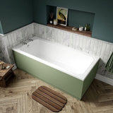 Aquarius Bathrooms Single Ended Bath Aquarius Clarice Traditional Art Deco Single Ended Bath