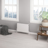 Aquarius Type 22 Compact Panel Radiator in Gloss White