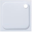 Aquarius Bathrooms Square Shower Tray 900 x 900mm Aquarius Pluvia 45mm Stone Resin Square Shower Tray