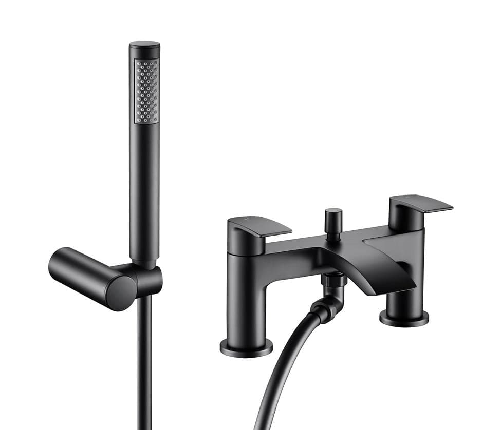 Aquarius Bathrooms Bath Shower Mixer Aquarius Arc Bath Shower Mixer Tap with Shower Kit