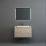 Aquarius KF-Series One Drawer 800mm Vanity Unit with Countertop