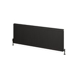 Aquarius Bathrooms Type 21 Aquarius Type 21 Compact Panel Radiator In Matt Black