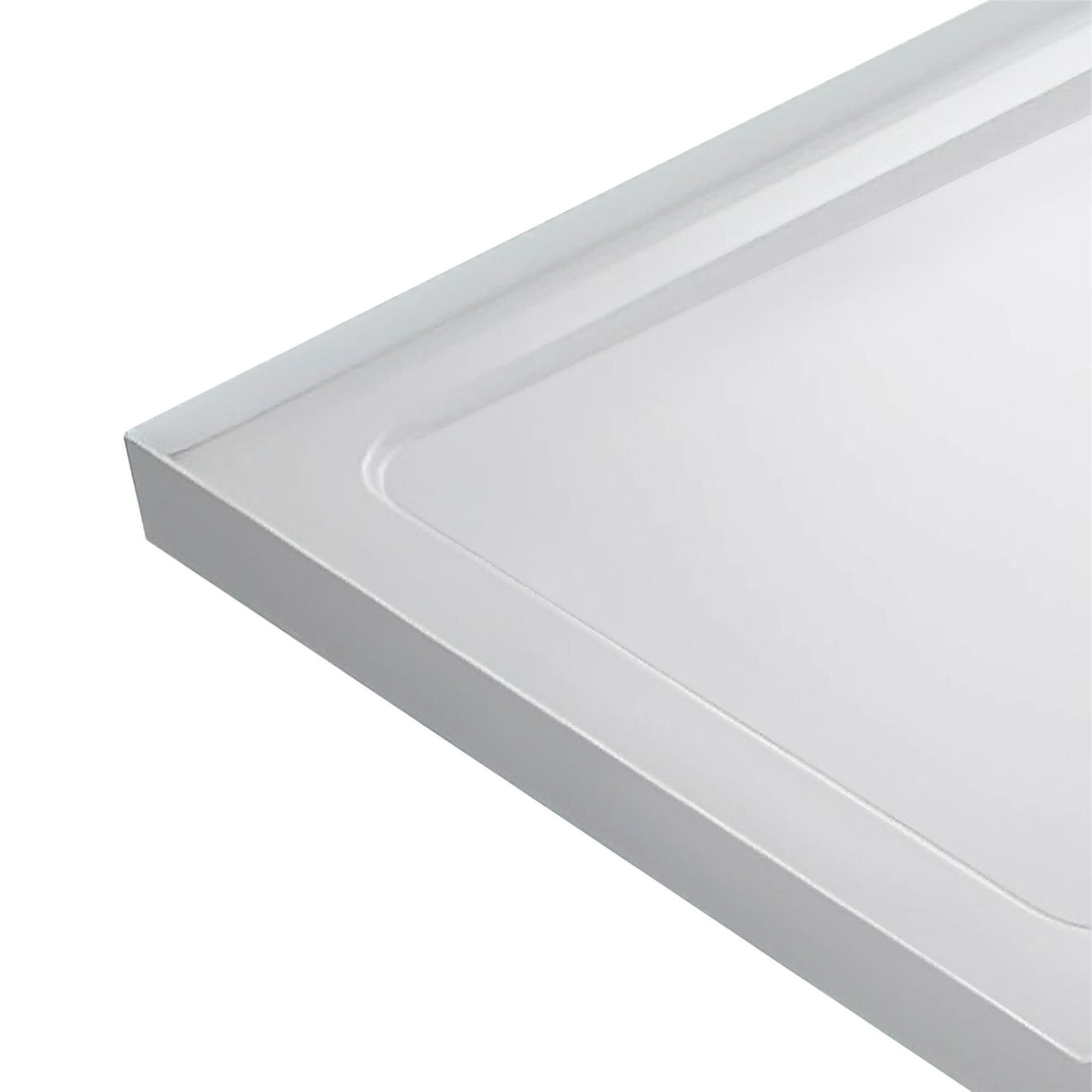 Aquarius Bathrooms Rectangle Shower Tray Aquarius Urbano Rectangular Stone Resin Shower Tray with 4 Upstands