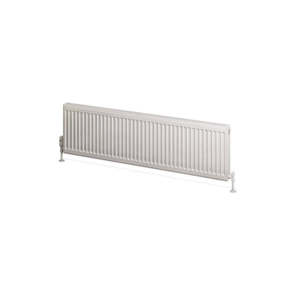 Aquarius Type 21 Compact Panel Radiator In Gloss White