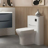 Aquarius Bathrooms WC Unit White Aquarius Seren 550mm WC Unit