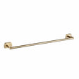 Aquarius Bathrooms Towel Rail Aquarius Auro Single Towel Rail Brushed Brass AQAU52454