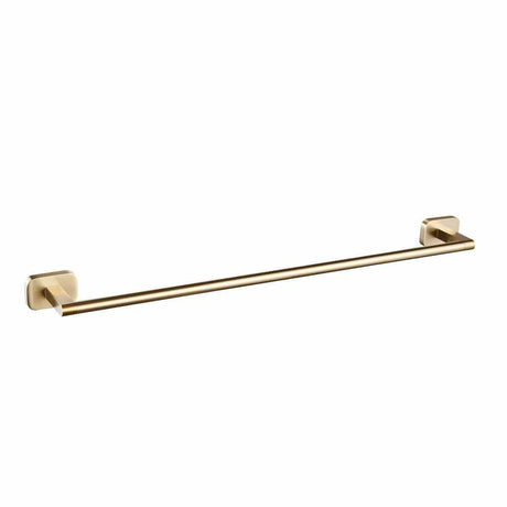 Aquarius Bathrooms Towel Rail Aquarius Auro Single Towel Rail Brushed Brass AQAU52454