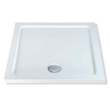 Aquarius Vital Stone Resin Square Shower Tray