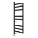 Aquarius Bathrooms Ladder Rail 1200 x 600mm Aquarius Graph High Heat Output Straight Ladder Rail in Anthracite