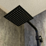 Aquarius Bathrooms Exposed Shower Set Aquarius RainLux Cool Touch Adjustable Square Exposed Shower Valve and Kit