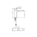 Aquarius Hydro Complete Bath Brassware Pack with Basin Mixer, Bath and Shower Mixer