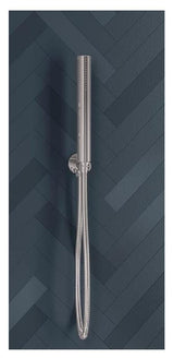 Aquarius Bathrooms Shower Kit Aquarius Modern Round Wall Mounted Shower Kit with Outlet and Hose Chrome AQ601011123